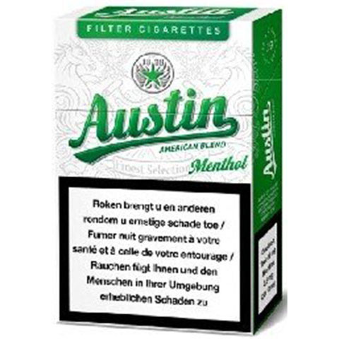 Acheter Cigarettes Austin Menthol pas chères en ligne