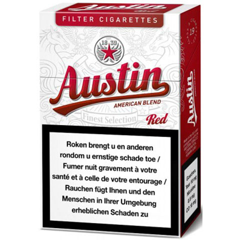 Acheter Cigarettes Austin Rouge pas chères en ligne