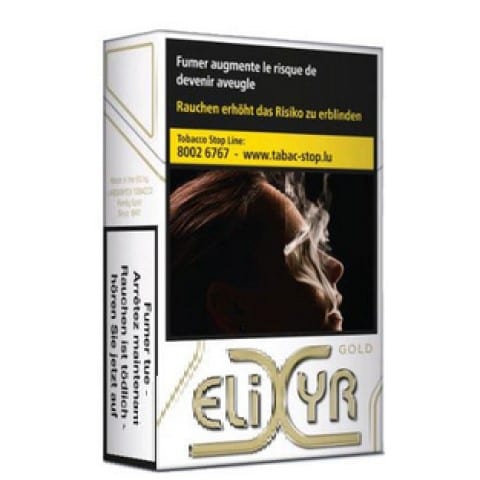 Achat de Cigarettes Elixyr Gold pas chères