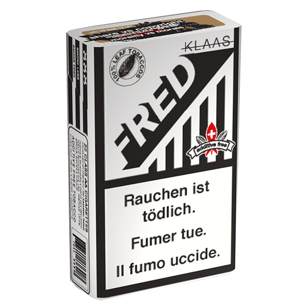 Vente en ligne de Cigarettes Fred KLAAS pas chères