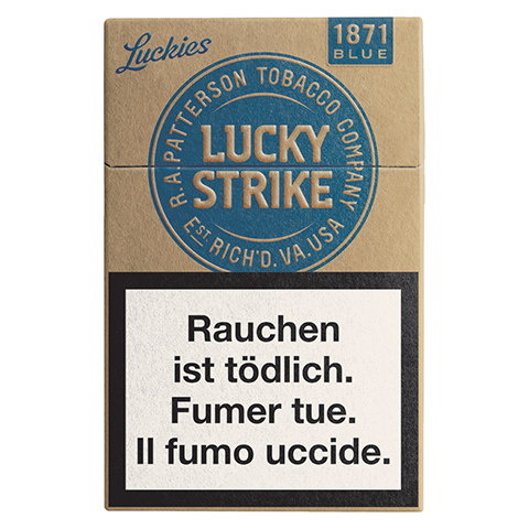 Achat de Cigarettes Lucky Strike light sans additifs pas chères